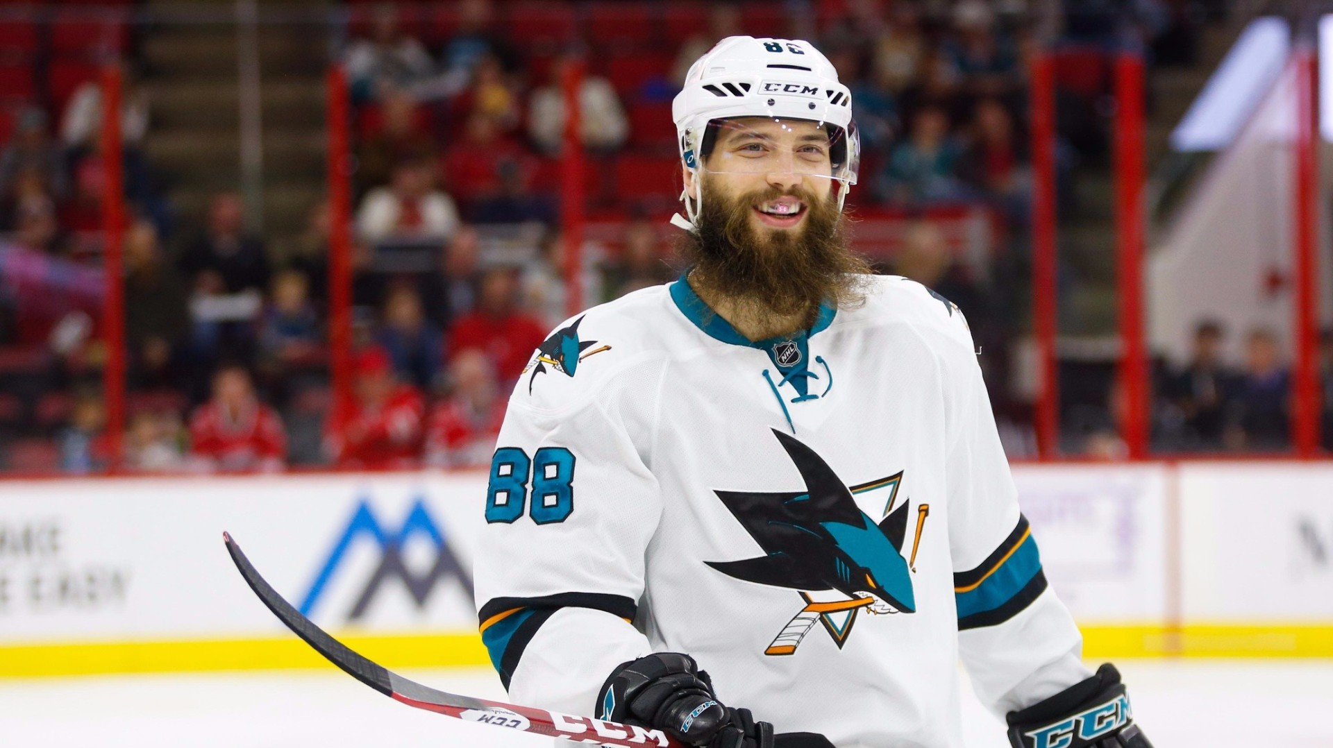 Sharks sign D Brent Burns to 8year contract extension
